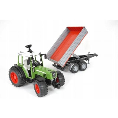 Bruder Traktor Fendt 209 S sklápěcím přívěsem 02104