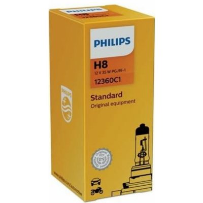 Philips Vision 12360C1 H8 PGJ19-1 12V 35W – Zboží Mobilmania