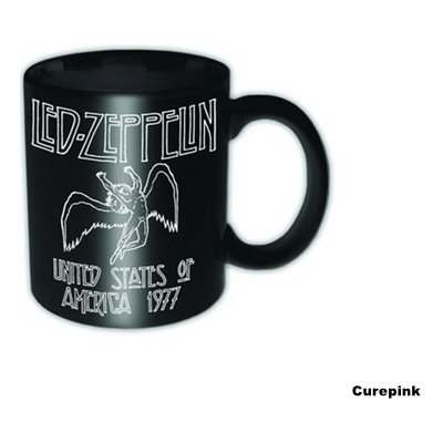 Cure Pink Keramický hrnek Led Zeppelin - US Tour 77 černý 350 ml 320658 od  99 Kč - Heureka.cz