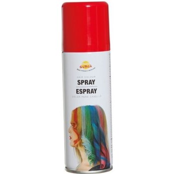 Guirca barevný sprej na vlasy červená 125 ml