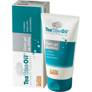 Dr. Müller Tea Tree Oil čistící gel na obličej 150 ml