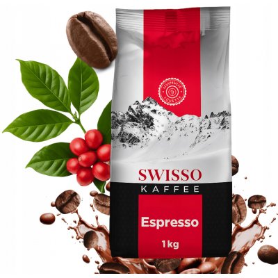 Swisso káva Arabica Kaffee Espresso 1 kg – Hledejceny.cz