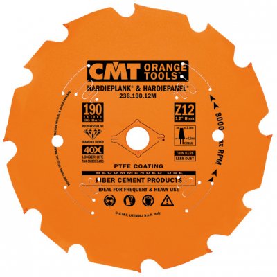 CMT C236 pilový kotouč na cementotřískové desky - 160x20 Z4