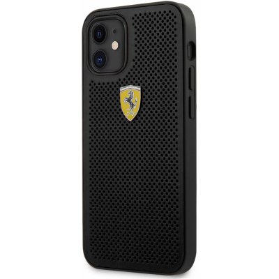 Pouzdro Ferrari On Track Perforated Apple iPhone 12 mini černé – Sleviste.cz