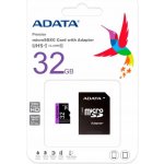 ADATA microSDHC 32 GB Class 10 AUSDH32GUICL10-RA1 – Zboží Mobilmania