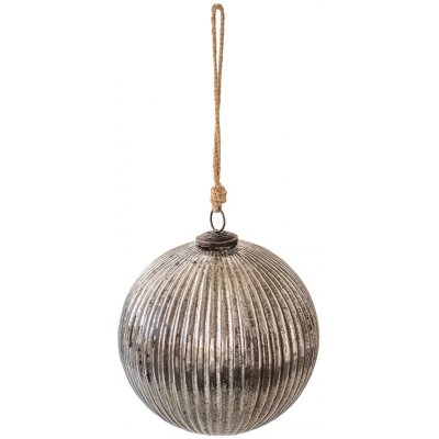 Clayre & Eef Skleněná vánoční ozdoba Éclat Bronze L 20*20 cm – Hledejceny.cz