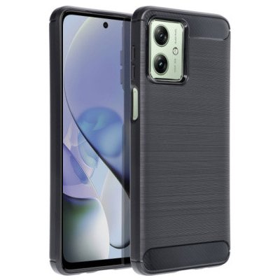 Forcell Carbon Case for Motorola G54 black 596071 – Zboží Živě