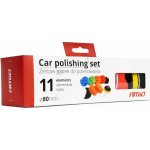 AMiO Sada leštících kotoučů s adaptérem 9ks + kotouč 80mm + adaptér M14 | Zboží Auto