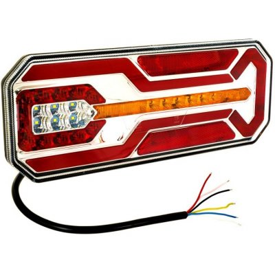 Zadní montážní led světlo 12v 24v 5 funkcí – Hledejceny.cz