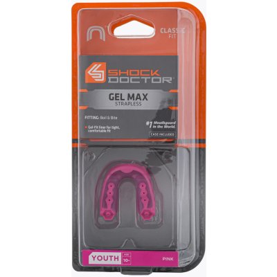 Shock Doctor Gel Max JR růžová – Hledejceny.cz