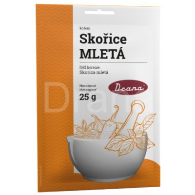 Drana Skořice mletá 25 g – Zboží Mobilmania