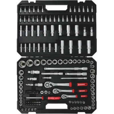 Würth gola sada nástrčných klíčů 1/4", 3/8" a 1/2" RedStripe, 154 ks – Hledejceny.cz
