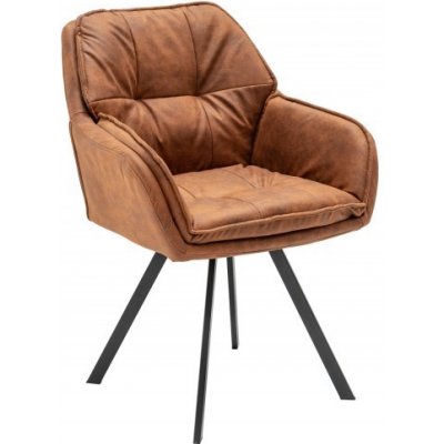 Interior DE Lounger světle hnědá otočná 2 ks – Hledejceny.cz