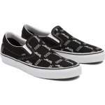 Vans UA CLASSIC SLIP-ON SHADOW VANS BLACK/TRUE WHITE – Zboží Dáma