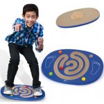 Viga Dřevěná balanční deska s labyrintem – Zboží Dáma