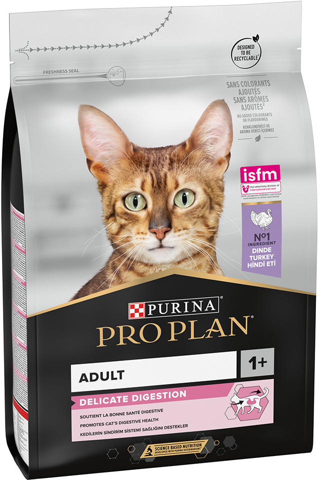 Pro Plan Cat Delicate turkey granule pro kočky 3 kg