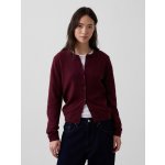 GAP Crop kardigan CashSoft Červená – Hledejceny.cz