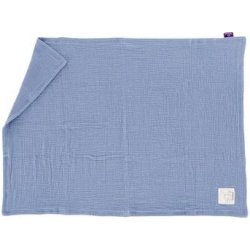 Träumeland Dětská mušelínová deka světle modrá