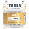 Baterie primární TESLA GOLD+ AA 4ks 12060423/12060420