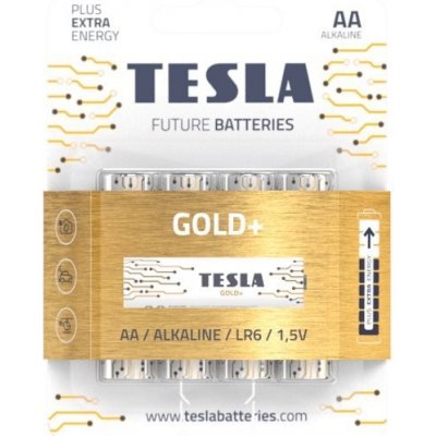 TESLA GOLD+ AA 4ks 12060423/12060420 – Zboží Mobilmania