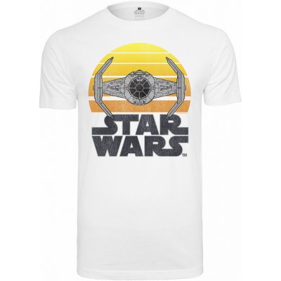 Star Wars tričko Sunset White