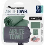 Sea To Summit ručník Airlite Towel zelená: XX-Small 36 x 36 cm – Zboží Dáma