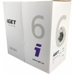 iGET 84005020 Cat.6 UTP PVC Eca, 305m – Zboží Živě