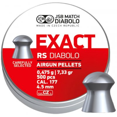 Diabolky JSB Match Exact RS 0,47 g 4,52 mm 500 ks – Zboží Dáma