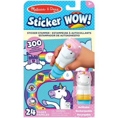 Melissa & Doug Sticker Wow! Jednorožec – Hledejceny.cz