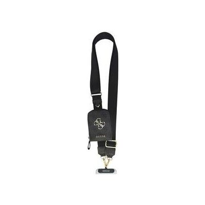 Guess Crossbody Popruh PU 4G Metal Logo + Peněženka Black – Zboží Živě