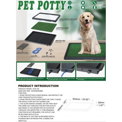 Verk Toaleta pro psy a kočky 51x64 cm – Zbozi.Blesk.cz
