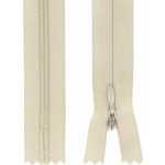 Zip spirálový skrytý 3 mm, 30 cm, nedělitelný, jezdec dekorativní - 307 – Hledejceny.cz