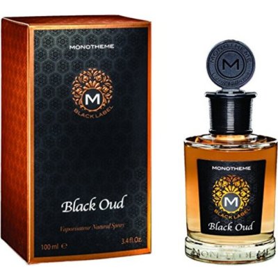 Monotheme Venezia BLACK LABEL Black Oud parfémovaná voda unisex 100 ml – Zboží Mobilmania