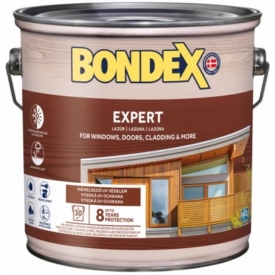 Bondex Expert Silnovrstvá lazura 5 l teak – Zbozi.Blesk.cz