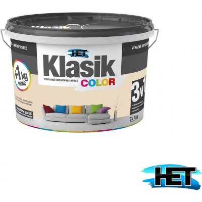 Het Klasik color 1,5kg béžový – Zboží Mobilmania