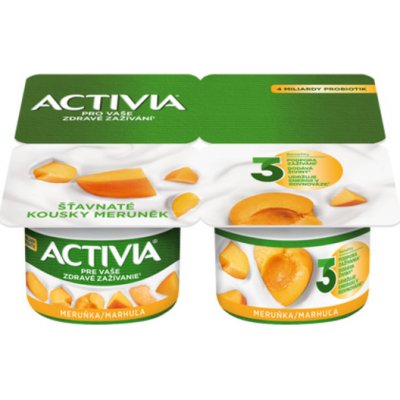 Danone Activia Meruňka 4 x 120 g – Zboží Dáma