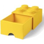 LEGO® Úložný box 250 x 252 x 181 s šuplíkem žlutá – Hledejceny.cz