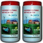 Bioseptik bakterie do žump, septiků a ČOV 2x1 kg – Hledejceny.cz