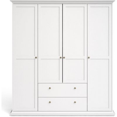 Tvilum Paris bílá 181 x 201 x 61 cm – Sleviste.cz