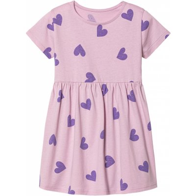 Lupilu dívčí šaty lila fialová – Zboží Mobilmania