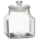 Pro-Tech shop Zavařovací sklenice 2,4l čtvercová se skleněným víkem 67145 – Hledejceny.cz