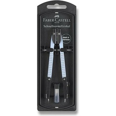 Faber-Castell Quick Set 740740 kružítko sky blue – Zboží Dáma
