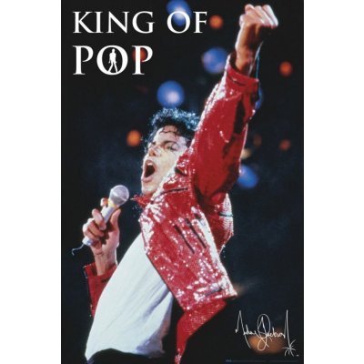 CurePink: | Plakát Michael Jackson: King of pop (61 x 91,5 cm) [GPE6061] – Zboží Mobilmania