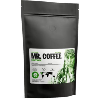 Mr. Coffee Pražená káva 100% arabica Guatemala Huehuetenango zrnková 250 g – Hledejceny.cz