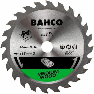 Bahco Pilový kotouč na dřevo 8501-136-20-24C