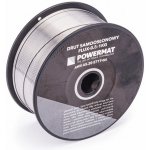 POWERMAT Svařovací drát trubičkový, 0,8 mm, 1 kg PM-FLUX-0.8-1KG PM-FLUX-0_8-1KG – Zboží Mobilmania