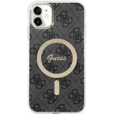 Pouzdro Guess 4G IML s MagSafe iPhone 11 - šedé – Zboží Mobilmania