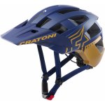 Cratoni AllSet Pro blue -gold matt 2022 – Zboží Mobilmania