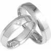 Prsteny Aumanti Snubní prsteny 24 Stříbro bílá