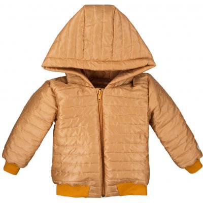 Eevi bunda s kapucí Simply Comfy medová medová
